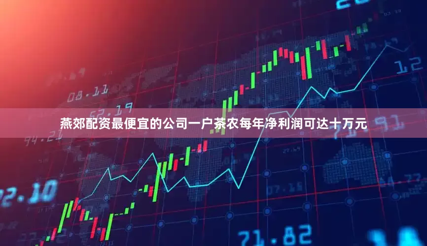 燕郊配资最便宜的公司一户茶农每年净利润可达十万元